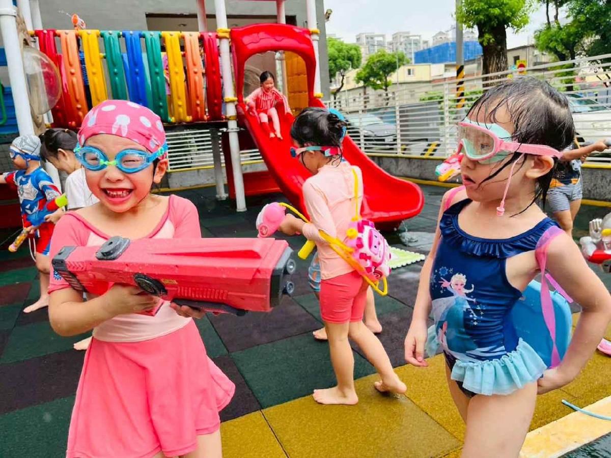 ★預備~打水仗囉！